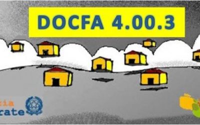 Nuovo software Docfa 4.00.3